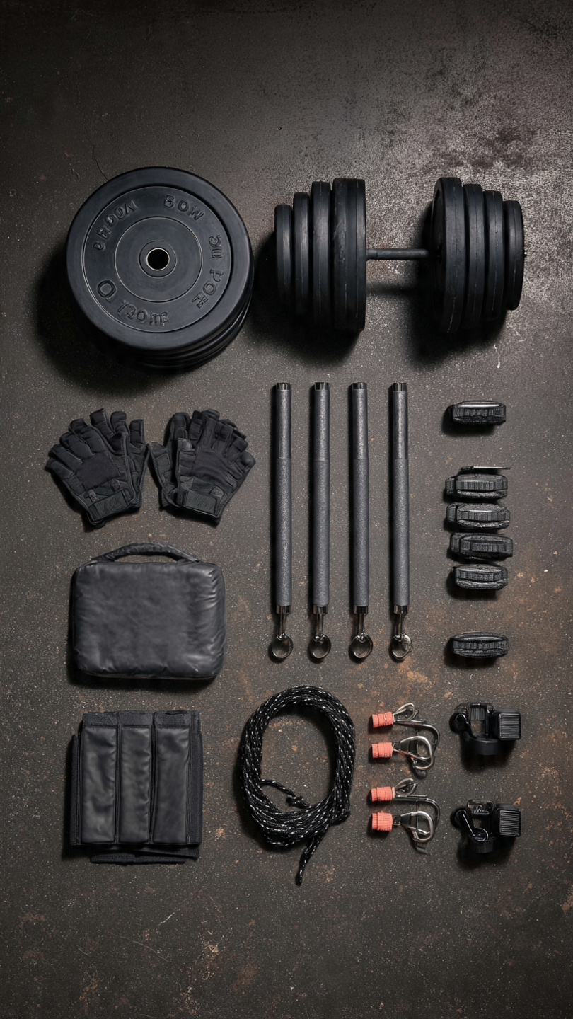 Shivam Sportss 30 KG PVC Weight Set with 3Ft Rod
